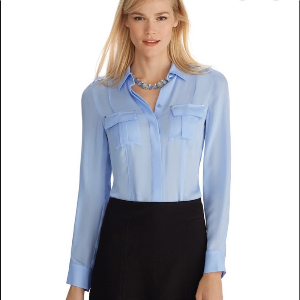 WHBM utility blouse